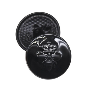 Botones Abeja "Majestad Real" 23mm - Lote de 10 - Estilo Lujo