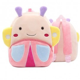 Sac à dos Papillon ou cartable Abeille en peluche