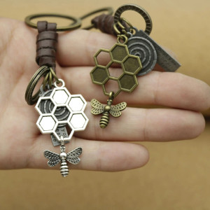 Llavero Abeja "Guardián de la Miel" | Regalo Único y Bonito
