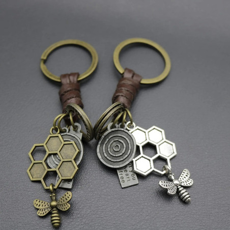 Llavero Abeja "Guardián de la Miel" | Regalo Único y Bonito