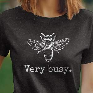 Camiseta Mujer Abeja "Bee Very Busy" & Estilo y Comodidad