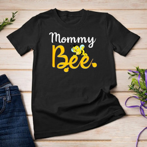 Camiseta Mommy Bee - Regalo para Mamá y Futura Mamá | 100% Algodón