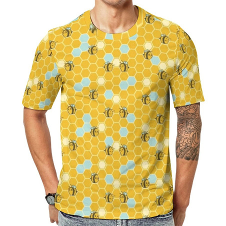 Camiseta Abeja "Colmena en Fiesta" | Estilo Divertido y Natural