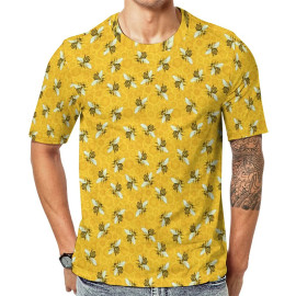 Camiseta Abeja "Enjambre Dorado" | Estilo Natural & Abejas