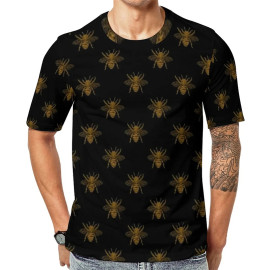Camiseta Abeja "Real Negra" | Ropa Original & Elegante