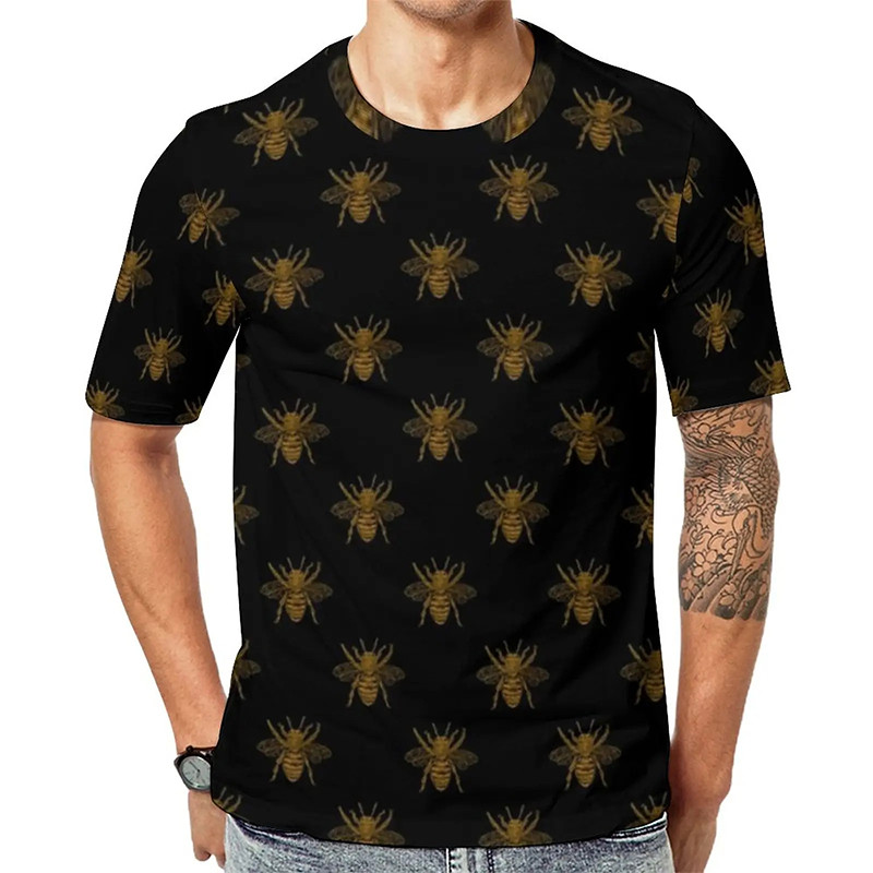 Camiseta Abeja "Real Negra" | Ropa Original & Elegante