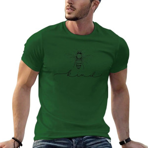 Camiseta Bee Kind Hombre - Comodidad y Estilo con Mensaje