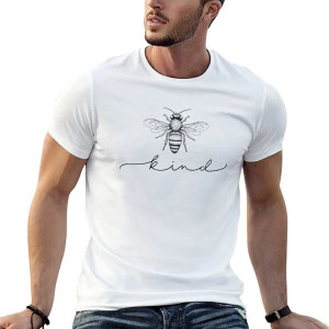 Camiseta Bee Kind Hombre - Comodidad y Estilo con Mensaje