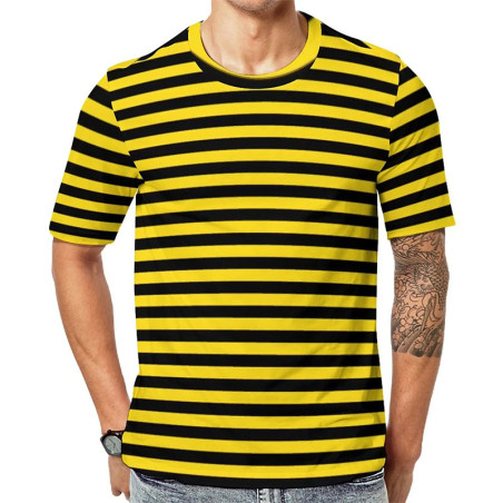 Camiseta de Rayas Abeja Amarilla & Negra | 1001abeilles.com