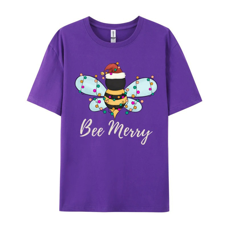 Camiseta Abeja de Navidad para Mujer | Regalo Original y Divertido