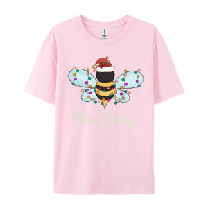 Camiseta Abeja de Navidad para Mujer | Regalo Original y Divertido