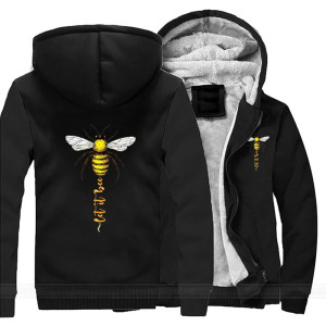 Sudadera de Abeja Polar "Let It BEE" – Calidez & Estilo Único