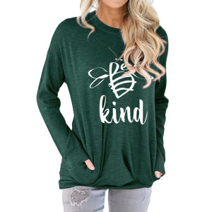 Sudadera Abeja "BEE KIND" - Cómoda, Original y con Estilo