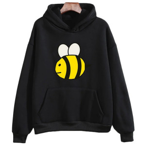 Sudadera Abeja "Buzz Minimalista" – Hoodie Cómodo y Original