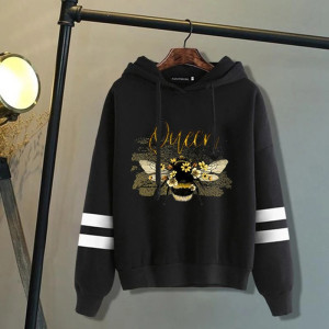 Sudadera con Capucha "Queen Bee Abeja Reina" – Cómoda y Chic