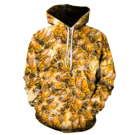 Sudadera Abeja "Danza del Néctar" | Estilo Único y Confort