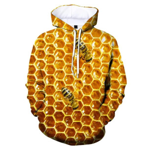 Sudadera Abeja "Delicias de la Colmena" | Diseño 3D Único