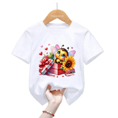 Camiseta Abeja 'Regalo de Sol' – Cómoda y Adorable | 1001abeilles