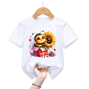 Camiseta Abeja "Caja de Sol" – Cómoda y Adorable | 1001abeilles