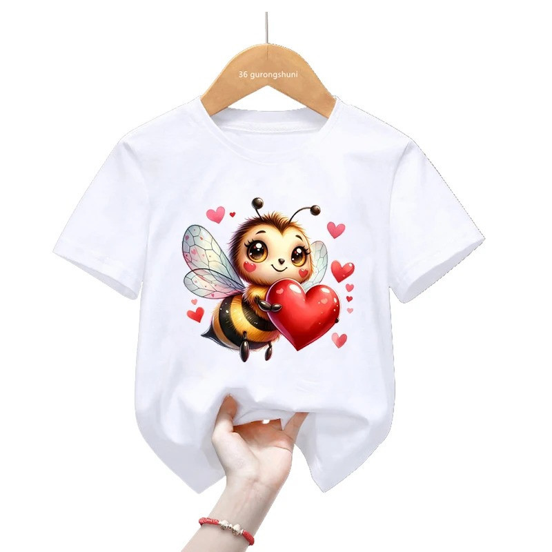 Camiseta Abeja "Corazón Volador" Cómoda y Adorable | 1001abeilles