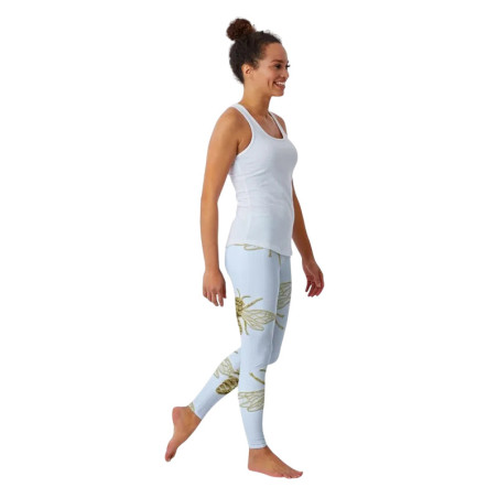 Leggings de Abejas "Cielo Pastel" - Cómodos y Originales