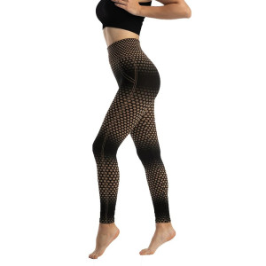 Leggings "Brillo de Panal" – Comodidad y Diseño Geométrico