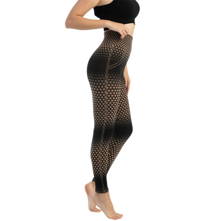 Leggings "Brillo de Panal" – Comodidad y Diseño Geométrico