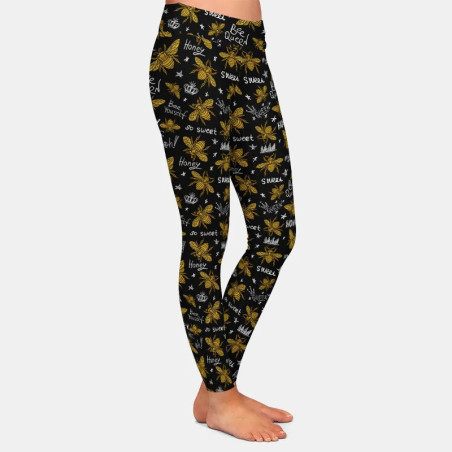 Leggings "Bee Queen" – Estilo, Comodidad y Pasión por las Abejas