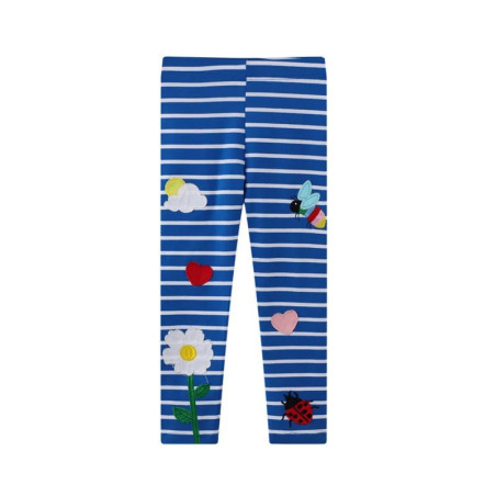 Legging Azul de Abeja para Niña – Comodidad y Estilo Original