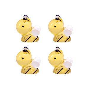 Mini Abejas Fluorescentes de Resina | Lote de 20 – Decoración DIY