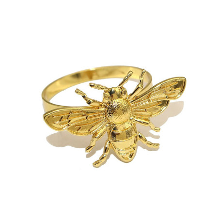 Servilleteros Abeja Dorada | Elegancia y Refinamiento – Set 20