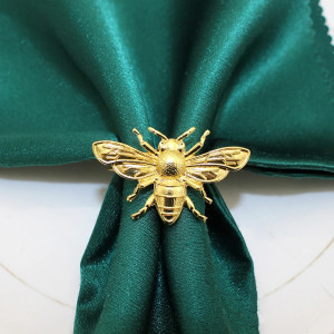 Servilleteros Abeja Dorada | Elegancia y Refinamiento – Set 20