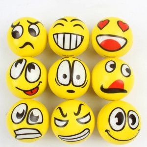Pelotas Antiestrés "Caras de Abeja" - Pack de 12 | Relax & Diversión