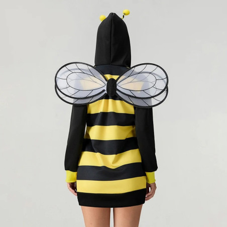 Disfraz de Abeja Mágica | Disfraz con Alas y Antenas para Mujer