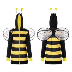 Disfraz de Abeja Mágica | Disfraz con Alas y Antenas para Mujer