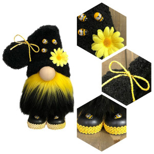Gnomo Abeja Decorativo "Polinizador Feliz" | Regalo Original