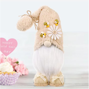 Gnomo Abeja "Polinizador Juguetón" | Decoración Primaveral