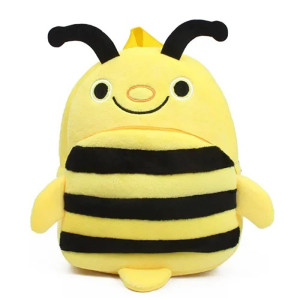 Mochila de Peluche Abeja - Mini Mochila Guardería para Niños