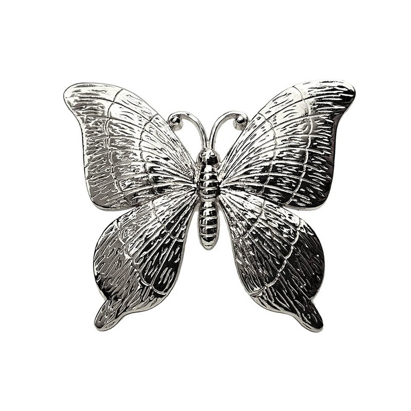 Servilleteros Mariposa Dorados & Plateados | Set de 6 Elegante