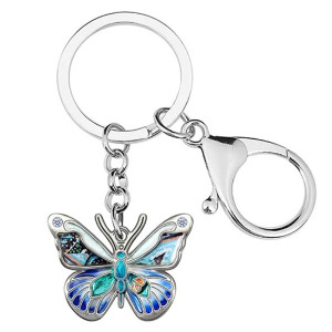 Llavero Mariposa Original de Esmalte | 7 Colores | Regalo Único