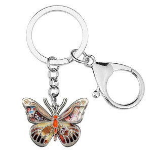 Llavero Mariposa Original de Esmalte | 7 Colores | Regalo Único
