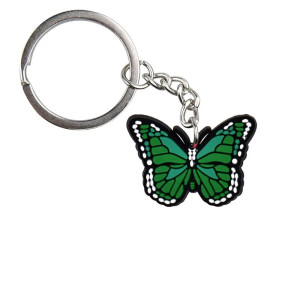 Llavero Mariposa de PVC Colorido - ¡Ideal para Mochilas y Llaves! 🦋