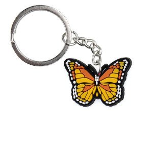 Llavero Mariposa de PVC Colorido - ¡Ideal para Mochilas y Llaves! 🦋