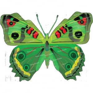 Pegatina Mariposa Multicolor de PVC - Decoración Bonita y Duradera