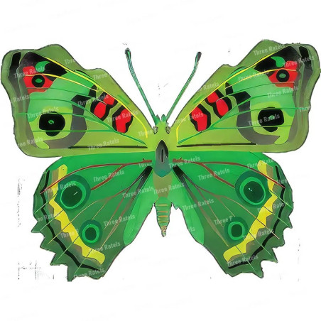 Pegatina Mariposa Multicolor de PVC - Decoración Bonita y Duradera