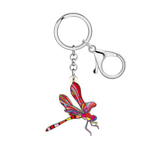 Llavero Libélula de Aleación Esmaltada - 6 Colores | 1001Abeilles