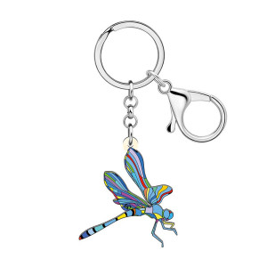 Llavero Libélula de Aleación Esmaltada - 6 Colores | 1001Abeilles