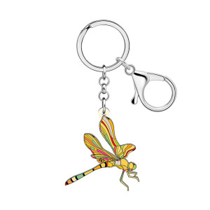 Llavero Libélula de Aleación Esmaltada - 6 Colores | 1001Abeilles