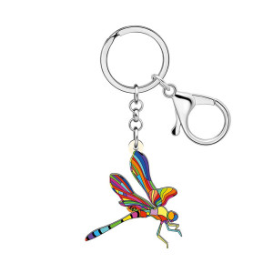 Llavero Libélula de Aleación Esmaltada - 6 Colores | 1001Abeilles