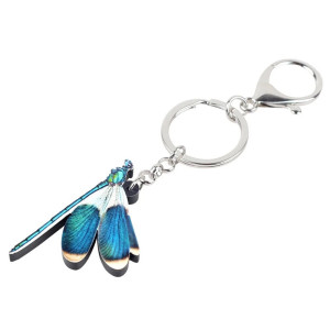 Llavero Libélula Azul | Idea Regalo Original - 1001 Abeilles